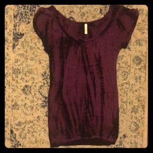 Purple Tie Dye Tunic
